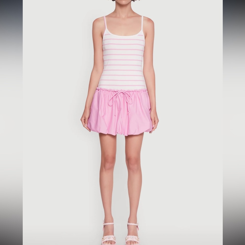 NWT stripe bubble dress